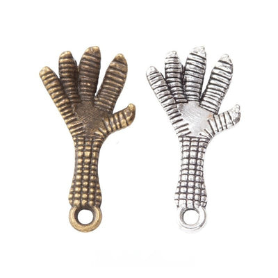 Eagle Claw Charm finish comparison on a white background