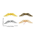 4-Finish Wing Spacer Bead Metal Jewelry Components for Crafts view 1