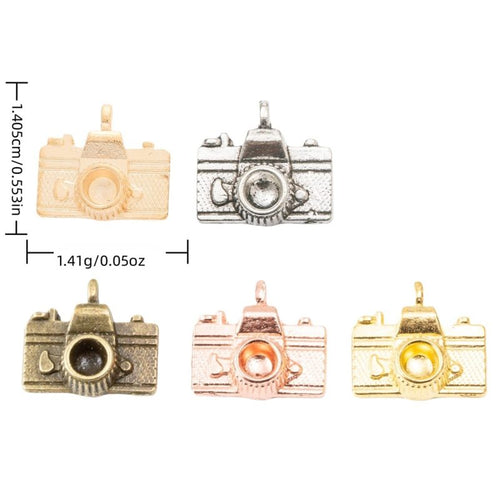 Group view of the available camera charms