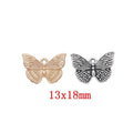 Detailed Butterfly Charm Metal Jewelry Making Pieces view 1
