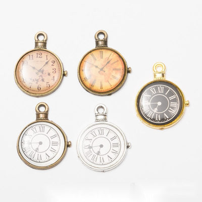 Group view of the available clock face charms