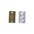 Vintage Ruler Bar Connector in 2 Finishes for DIY Jewelry Making view 1