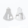 Graduated Laboratory Flask Charm Metal Jewelry Making Component view 1