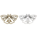 Openwork Butterfly Metal Charms in Two Antique Finishes view 1