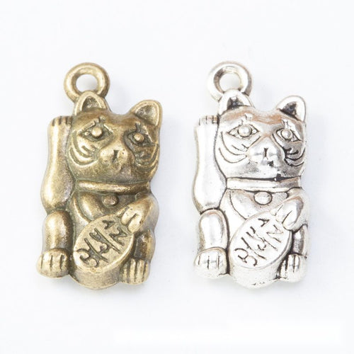 Lucky Cat components shown together in the available finishes