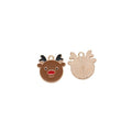 Enamel Reindeer Face Alloy Charm in 2 Pictured Options view 6