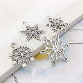 Black Snowflake Metal Beads with 17 Listed Options view 4