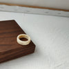 Cream Chunky Ring