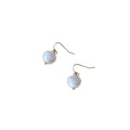 Gold-Tone Fishhook Baroque Freshwater Pearl Drop Earrings view 5
