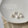 Gold-Tone Fishhook Baroque Freshwater Pearl Drop Earrings view 2