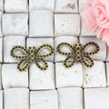Dotted Openwork Butterfly Metal Connector Components view 2