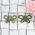 Dotted Openwork Butterfly Metal Connector Components view 1