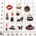 Black Fashion Theme Metal Charms with 11 Listed Options view 4