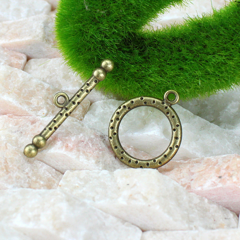 21mm Vintage Alloy OT Toggle Clasp for Bracelets