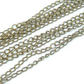 Iron Necklace Extension Chain 48cm x 3mm for DIY Jewelry