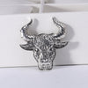 Antique Silver Bull