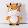 Enamel Cute Cow Brooch Cartoon Calf Animal Metal Pin view 8