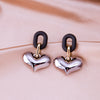 Gunmetal Heart Drops