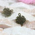 Vintage Alloy Peace Tree Charm Pendant 20x16mm for DIY Jewelry