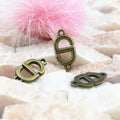 Vintage Alloy Double S Hook Connector 21x10mm