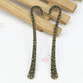 Vintage Butterfly Flower Bookmark Hair Stick Charm Finding 123x20mm