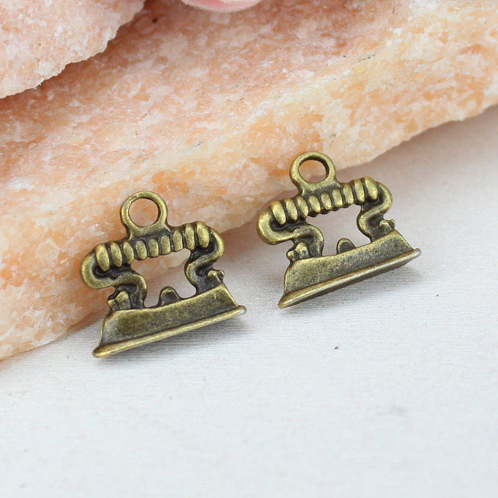 Vintage Alloy Iron Charm Pendant