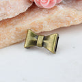 Butterfly Large Hole Alloy Bead for Leather Cord Bracelets 23x15mm