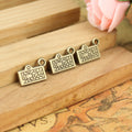Mini Camera Alloy Charm Pendant in 3 Metal Finishes view 3