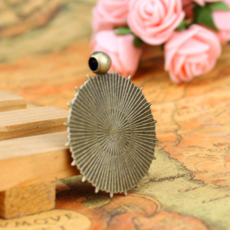 25mm Vintage Star Cabochon Tray Pendant Base