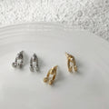 Gold Detachable Multi Wear Geometric Stud Earrings view 4