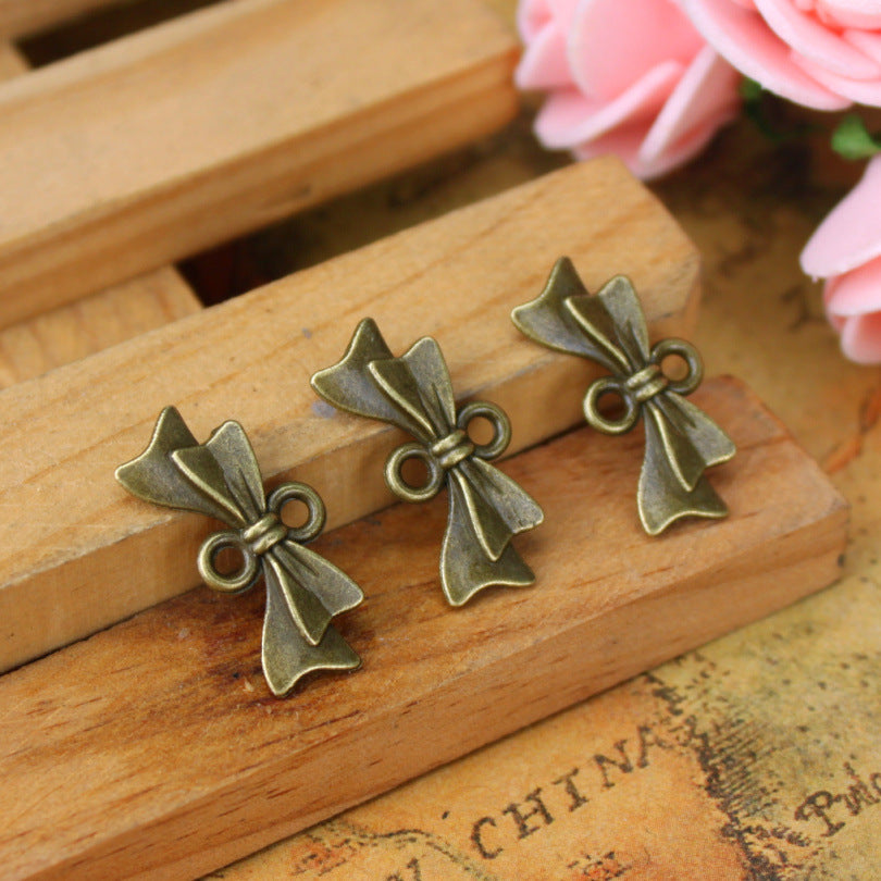 20x8mm Butterfly Bow Connector Charm Pendant