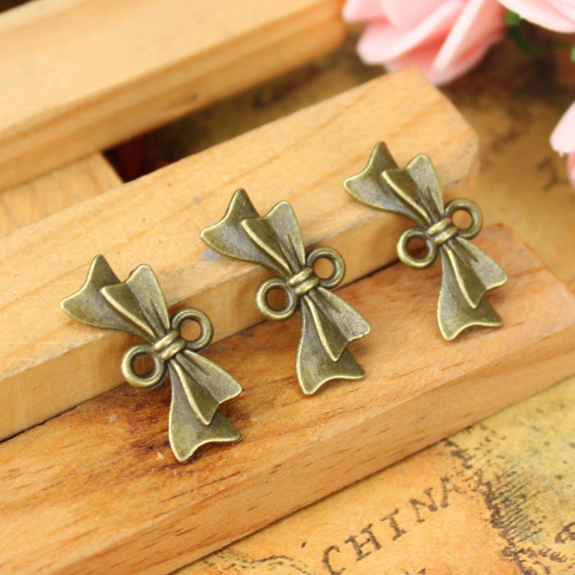 20x8mm Butterfly Bow Connector Charm Pendant