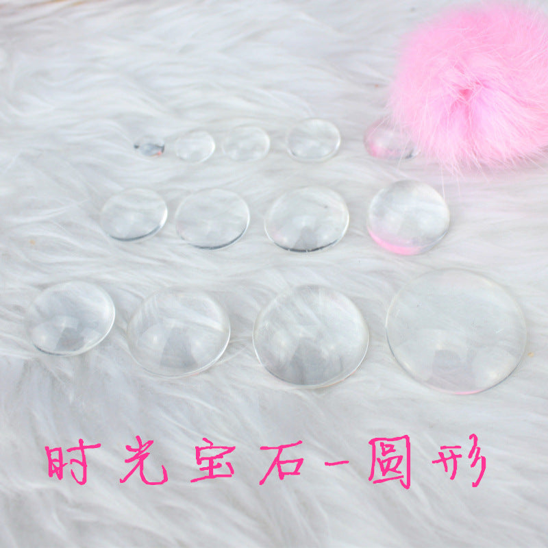 Round Glass Cabochons for DIY Jewelry Making