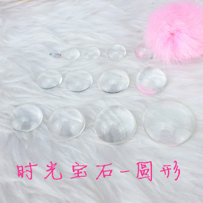 Round Glass Cabochons for DIY Jewelry Making
