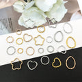 Black Heart and Star Metal Charms with 6 Listed Options view 2