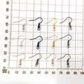 Metallic Earring Hook Jewelry Findings with 9 Listed Options view 4