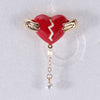 Red Broken Heart