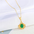 Gold Tone Butterfly, Ginkgo Leaf and Feather Pendant Necklaces view 4