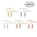 Metallic Earring Hook Jewelry Findings with 11 Listed Options view 1