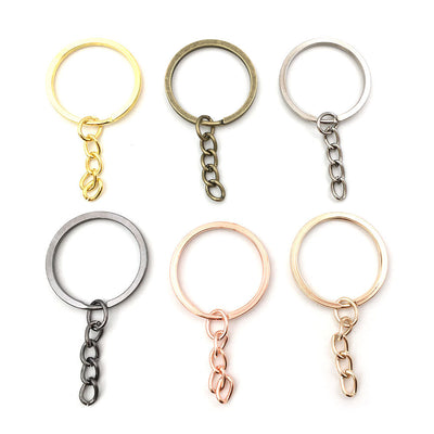Yellow assorted shape charms arranged on a light background