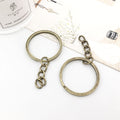 Yellow Key Ring Metal Charms with 8 Listed Options view 8