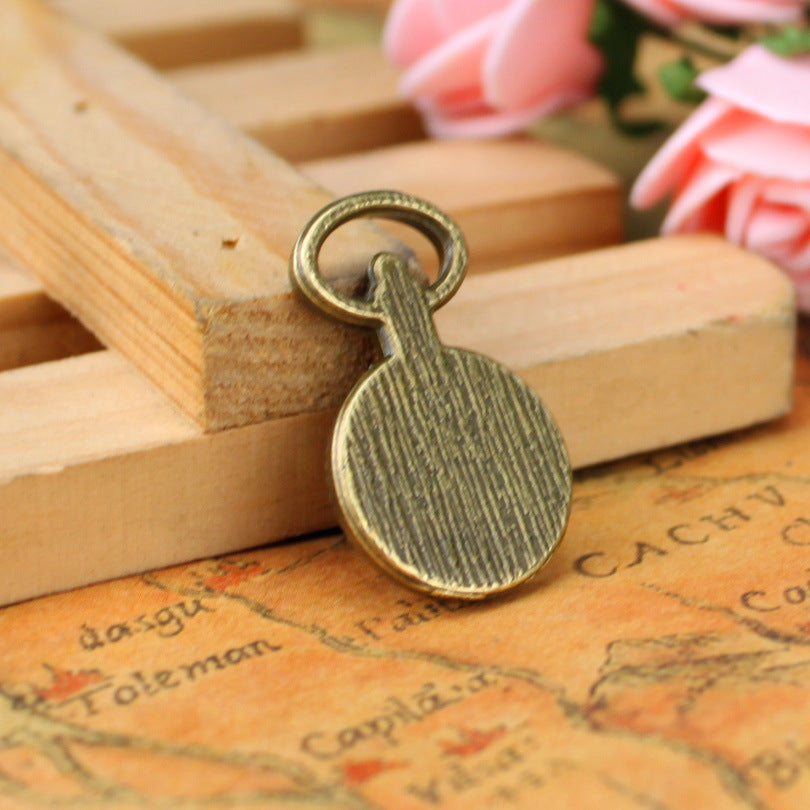 26x16mm Vintage Pocket Watch Clock Alloy Charm Pendant