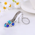 Rhinestone High Heel Shoe Keychains Multicolor Gems 4 Styles view 2