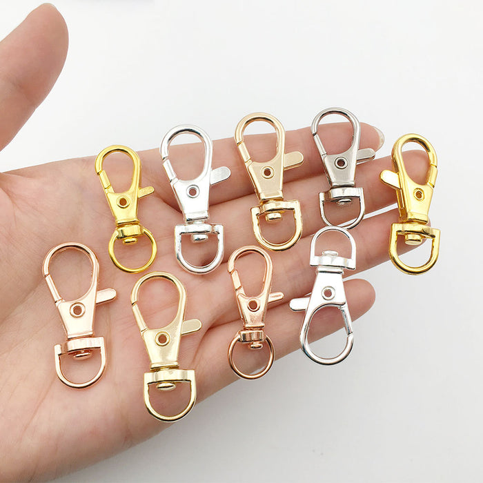 Gold-Tone Lobster Clasp Jewelry Findings with 6 Listed Options