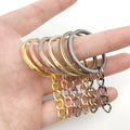 Yellow Key Ring Metal Charms with 8 Listed Options view 2