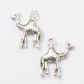 Standing Camel Metal Charms in 2 Pictured Finishes view 6