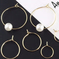 Yellow Earring Hoop Metal Charms with 6 Listed Options view 3