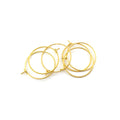 Yellow Earring Hoop Metal Charms with 6 Listed Options view 10