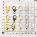 Metallic Lobster Clasp Jewelry Findings with 13 Listed Options view 4