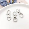 Metal Swivel Lobster Clasps With Rings in Six Finishes view 6